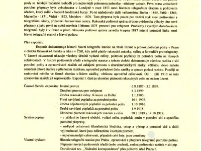 PRAŽSKÁ POTRUBNÍ POŠTA
