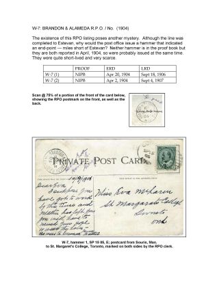 RPOS ON THE MYSTERIOUS ESTEVAN LINE – sheet 9