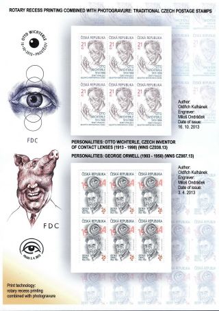 TSCHECHISCHE REPUBLIK: BRIEFMARKEN 2012-2014 – Blatt 18