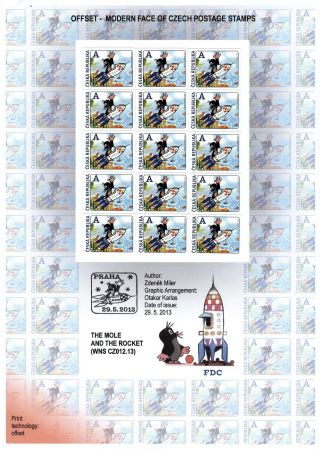 TSCHECHISCHE REPUBLIK: BRIEFMARKEN 2012-2014 – Blatt 25