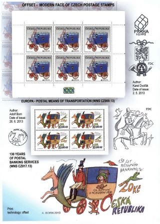 TSCHECHISCHE REPUBLIK: BRIEFMARKEN 2012-2014 – Blatt 26