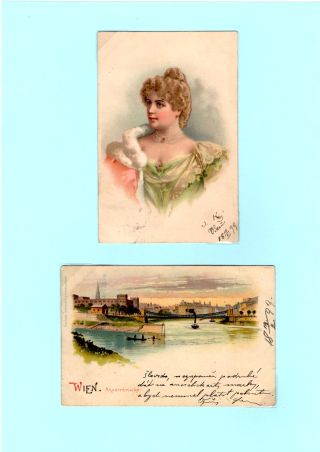 JAN KUBELIK (1880-1940) - PICTURE POSTCARDS, CORRESPONDENCE – sheet 12