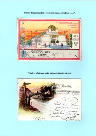 JAN KUBELIK (1880-1940) - PICTURE POSTCARDS, CORRESPONDENCE – sheet 18