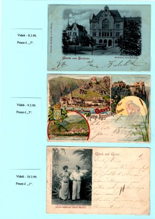 JAN KUBELIK (1880-1940) - PICTURE POSTCARDS, CORRESPONDENCE – sheet 22