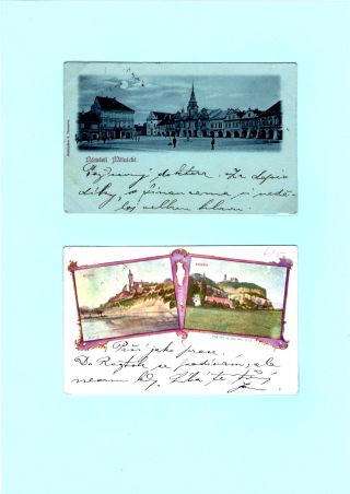 JAN KUBELIK (1880-1940) - PICTURE POSTCARDS, CORRESPONDENCE – sheet 30
