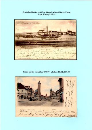 JAN KUBELIK (1880-1940) - PICTURE POSTCARDS, CORRESPONDENCE – sheet 38