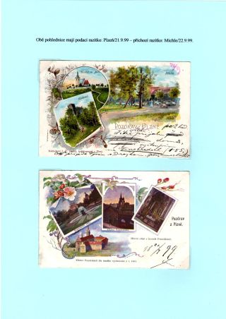 JAN KUBELIK (1880-1940) - PICTURE POSTCARDS, CORRESPONDENCE – sheet 39