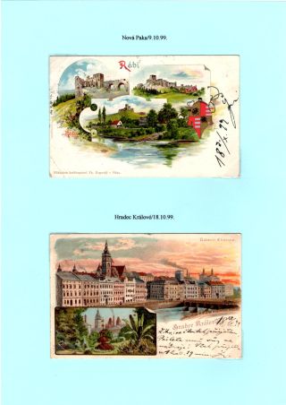 JAN KUBELIK (1880-1940) - PICTURE POSTCARDS, CORRESPONDENCE – sheet 42