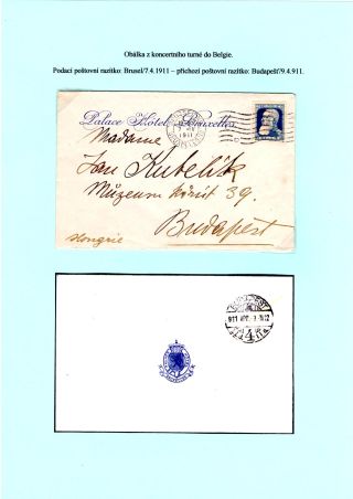 JAN KUBELIK (1880-1940) - ANSICHTSKARTEN, KORRESPONDENZ – Blatt 50