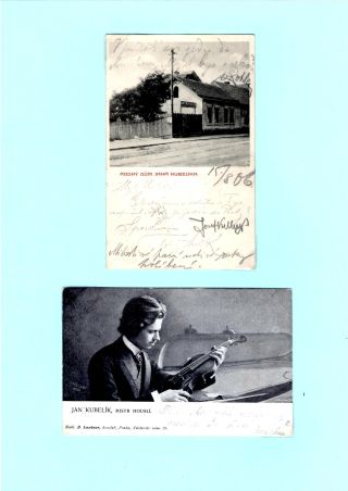 JAN KUBELIK (1880-1940) - ANSICHTSKARTEN, KORRESPONDENZ – Blatt 55
