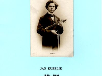 JAN KUBELIK (1880-1940) - PICTURE POSTCARDS, CORRESPONDENCE