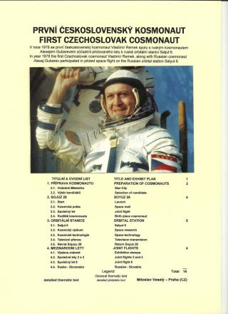 DER ERSTE TSCHECHOSLOWAKISCHE RAUMFAHRER – Blatt 1