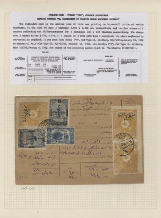 TURECKO 1920-1923 – list 13