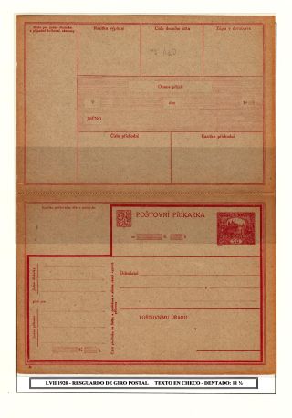 CZECHOSLOVAK POSTAL STATIONERY – sheet 57