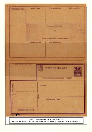 CZECHOSLOVAK POSTAL STATIONERY – sheet 59