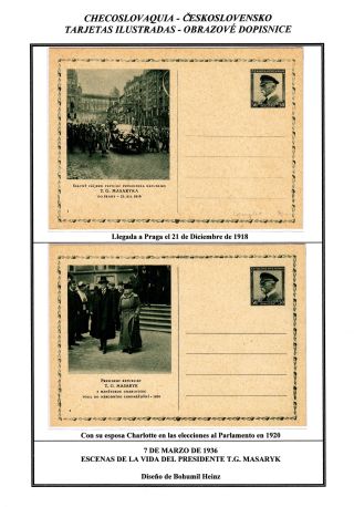 CZECHOSLOVAK POSTAL STATIONERY – sheet 68