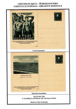CZECHOSLOVAK POSTAL STATIONERY – sheet 77