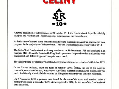 CZECHOSLOVAK POSTAL STATIONERY
