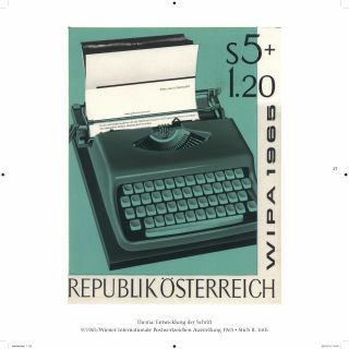 AUSTRIA: ORIGINAL DESIGNS BY PROF. BARTHOLOMAEUS OTTO STEFFERL – sheet 8