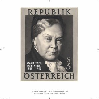 AUSTRIA: ORIGINAL DESIGNS BY PROF. BARTHOLOMAEUS OTTO STEFFERL – sheet 11