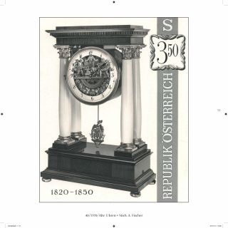 AUSTRIA: ORIGINAL DESIGNS BY PROF. BARTHOLOMAEUS OTTO STEFFERL – sheet 35