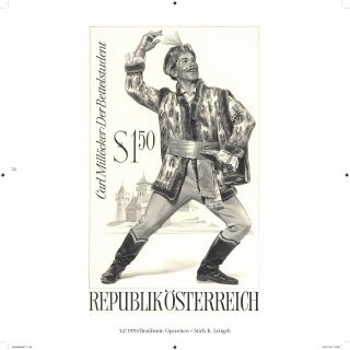 AUSTRIA: ORIGINAL DESIGNS BY PROF. BARTHOLOMAEUS OTTO STEFFERL – sheet 36