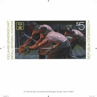 AUSTRIA: ORIGINAL DESIGNS BY PROF. BARTHOLOMAEUS OTTO STEFFERL – sheet 113