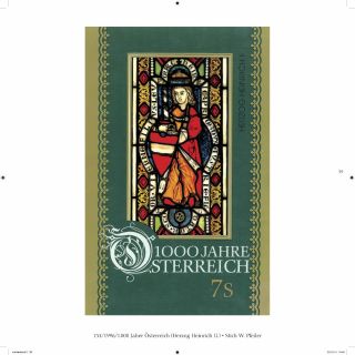 AUSTRIA: ORIGINAL DESIGNS BY PROF. BARTHOLOMAEUS OTTO STEFFERL – sheet 126