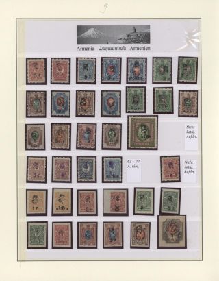 ARMÉNIE 1919-1923 – list 9