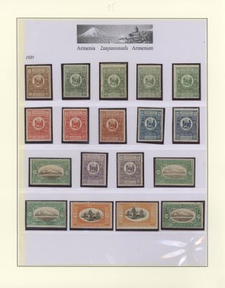 ARMÉNIE 1919-1923 – list 15