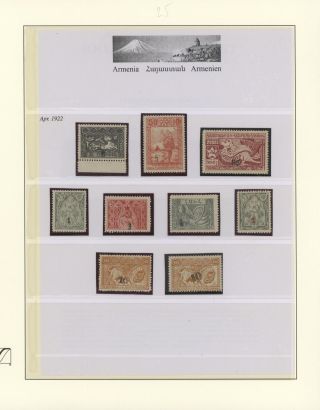 ARMENIA 1919-1923 – sheet 25