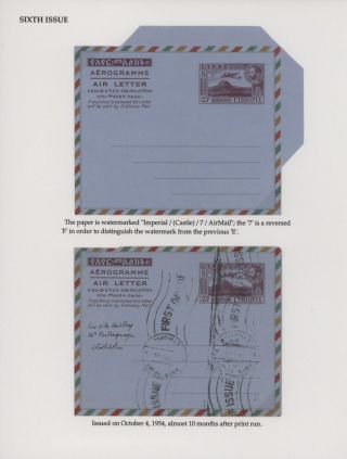 AEROGRAMMES OF ETHIOPIA – sheet 17