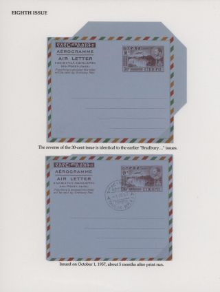 AEROGRAMMES OF ETHIOPIA – sheet 25