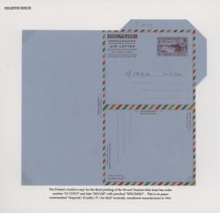 AEROGRAMMES OF ETHIOPIA – sheet 33