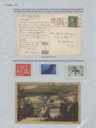 III OLYMPIC WINTER GAMES LAKE PLACID, NEW YORK - 1932 – sheet 3