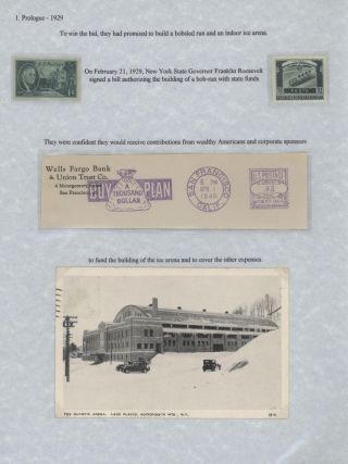 III OLYMPIC WINTER GAMES LAKE PLACID, NEW YORK - 1932 – sheet 4