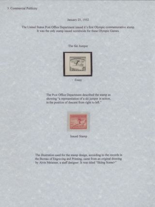 III OLYMPIC WINTER GAMES LAKE PLACID, NEW YORK - 1932 – sheet 8