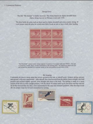 III OLYMPIC WINTER GAMES LAKE PLACID, NEW YORK - 1932 – sheet 9