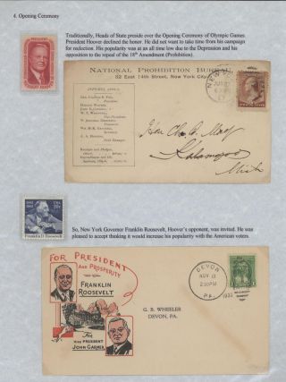 III OLYMPIC WINTER GAMES LAKE PLACID, NEW YORK - 1932 – sheet 12