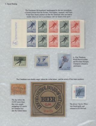 III OLYMPIC WINTER GAMES LAKE PLACID, NEW YORK - 1932 – sheet 21