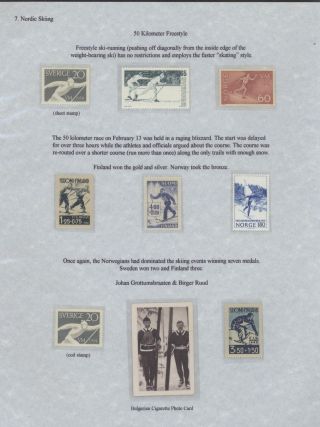 III OLYMPIC WINTER GAMES LAKE PLACID, NEW YORK - 1932 – sheet 23