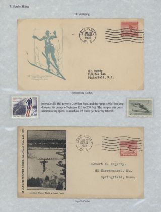 III OLYMPIC WINTER GAMES LAKE PLACID, NEW YORK - 1932 – sheet 25