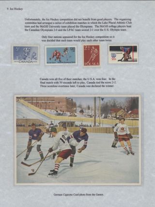 III OLYMPIC WINTER GAMES LAKE PLACID, NEW YORK - 1932 – sheet 28