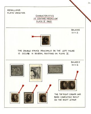 BELGIEN 1851/54 - 3. AUGABE (MEDAILLON) – Blatt 91