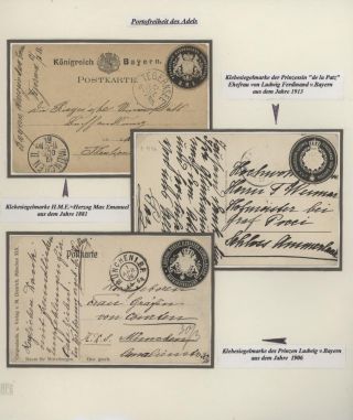 BAYERN POSTGESCHICHTE 1790-1920 - VORPHILA UND BESONDERHEITEN – Blatt 4