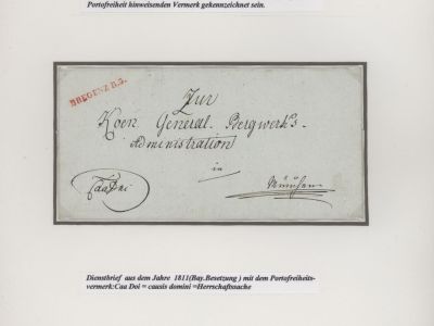 POŠTOVNÍ HISTORIE BAVORSKA 1790-1920