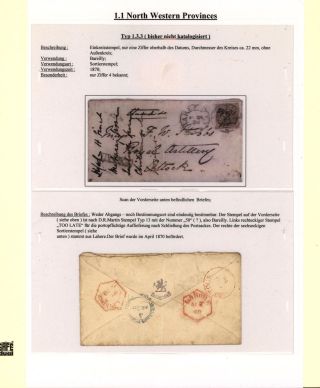 DIE BAHNPOSTSTEMPEL BRITISH INDIEN 1860 BIS 1890 – Blatt 8