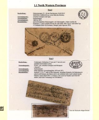 DIE BAHNPOSTSTEMPEL BRITISH INDIEN 1860 BIS 1890 – Blatt 9