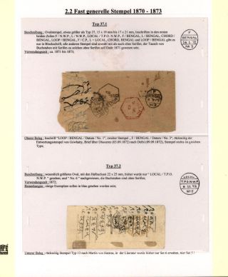 DIE BAHNPOSTSTEMPEL BRITISH INDIEN 1860 BIS 1890 – Blatt 37