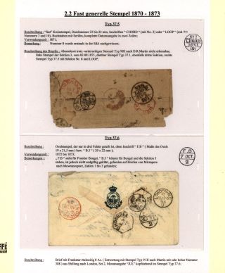 DIE BAHNPOSTSTEMPEL BRITISH INDIEN 1860 BIS 1890 – Blatt 43